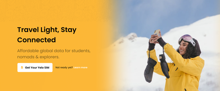 🎒 International SIM Landing Page